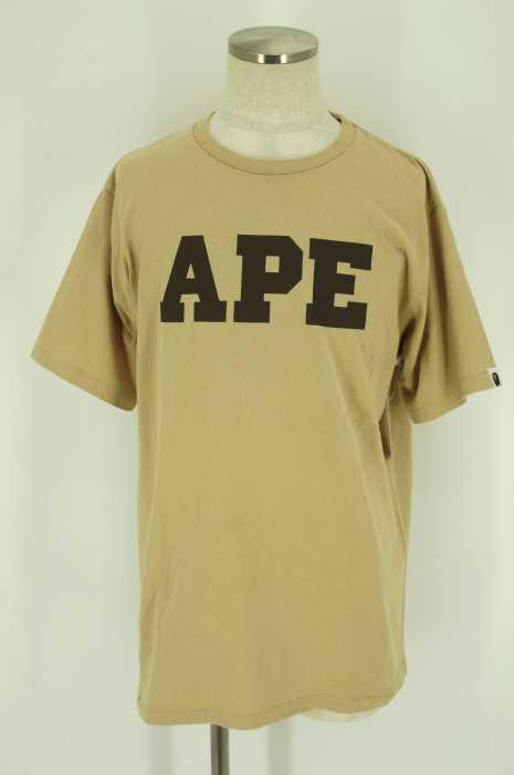 BAPE （ベイプ） APEロゴプリント半袖Tシャツ メンズ トップス