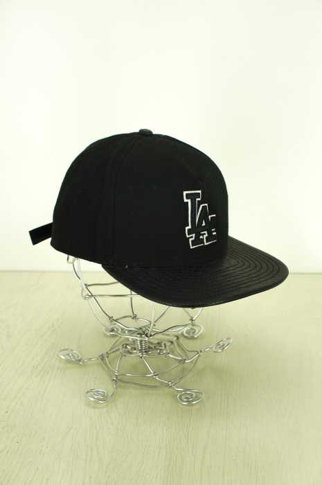 NEW ERA (ニューエラ) レザー切替6パネルベースボールキャップ メンズ 帽子