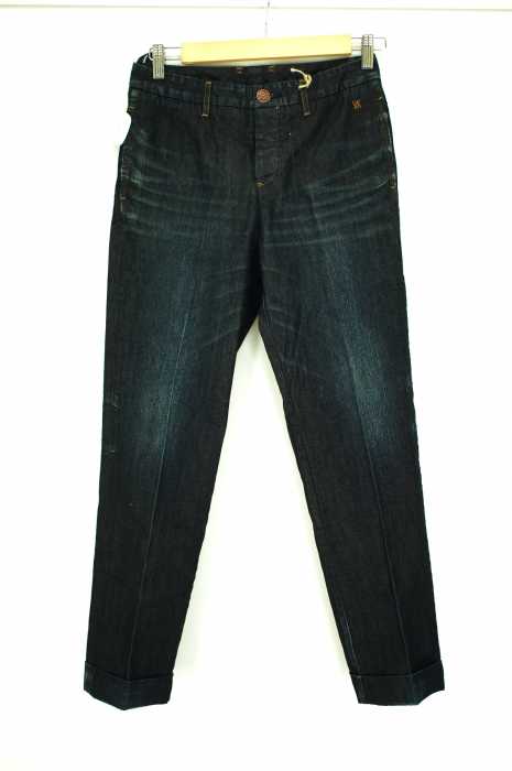 YANUK （ヤヌーク） ルーズチノ SOFT USED Popeye Denim 　ソフト　ユーズド　ポパイ　デニム　ボタンフライ　 レディース パンツ