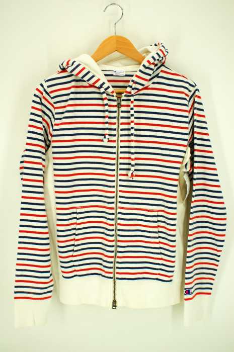 Champion （チャンピオン） ボーダーパーカー メンズ トップス