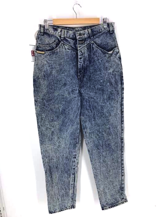 GitaNo（ジターノ） 3PKT ケミカルウォッシュ加工 テーパードデニムパンツ メンズ パンツ