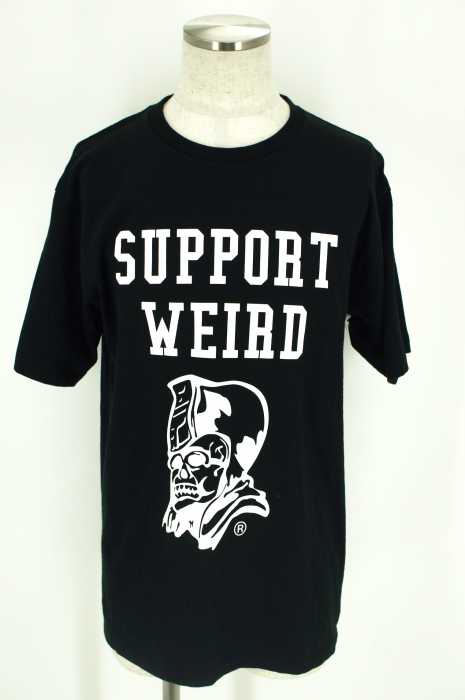 URSUS BAPE (アーサスベイプ) Support WeirdプリントTシャツ メンズ トップス