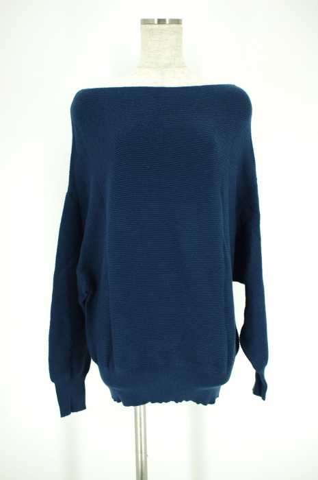 moussy (マウジー) 2016 GATHER STITCH POK プルオーバーニット レディース トップス