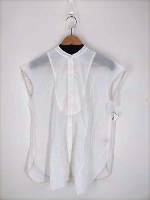 UNITED ARROWS green label relaxing(ユナイテッドアローズグリーンレーベルリラクシング) FFC デザイン ヨーク フレンチスリーブ シャツ レディース トップス