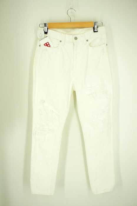 MACPHEE （マカフィー） クラッシュ加工加工 デニムパンツ レディース パンツ