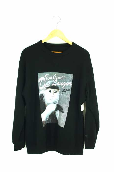 GU × KIM JONES(ジーユー キムジョーンズ) プリントスウェットシャツ メンズ トップス