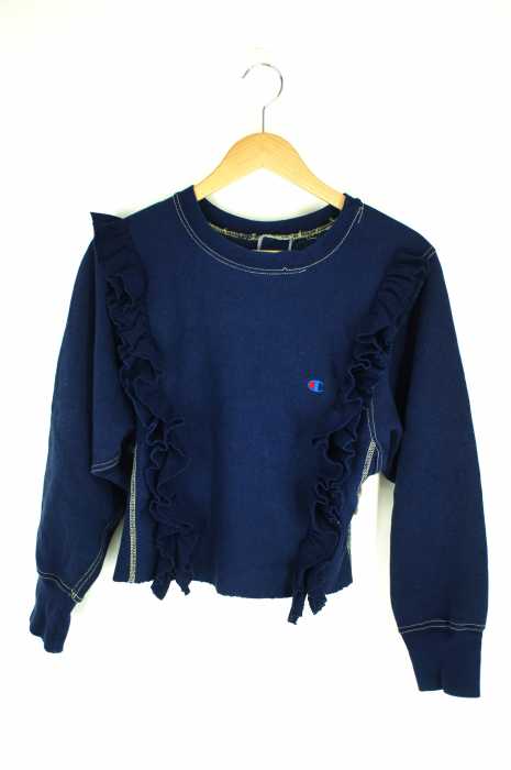 Champion （チャンピオン） フリル入りスウェット レディース トップス