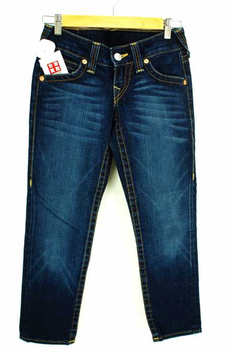 TRUE RELIGION（トゥルーレリジョン） テーパードデニムパンツ レディース パンツ