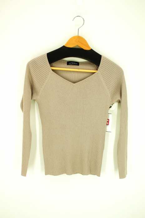 UNITED ARROWS green label relaxing （ユナイテッドアローズグリーンレーベルリラクシング） Vネックリブニット レディース トップス