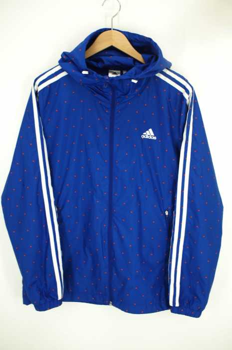 adidas（アディダス） climastorm 総柄ウインドブレーカー レディース アウター