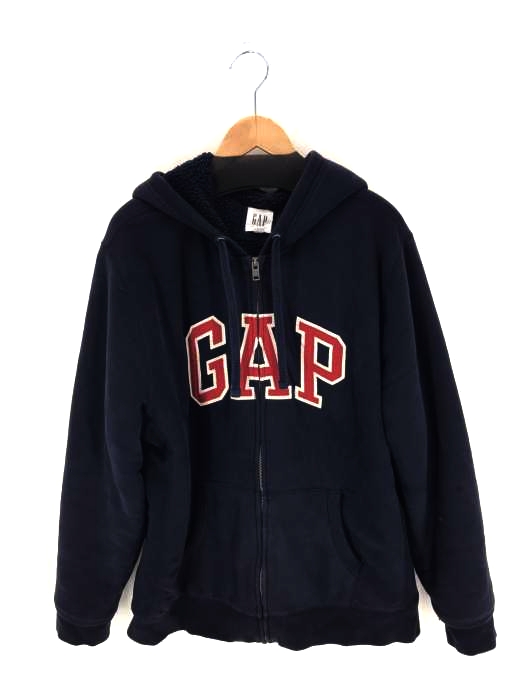 Gap（ギャップ） LOGO SHERPA - Zip-up hoodie 裏ボアジップアップ