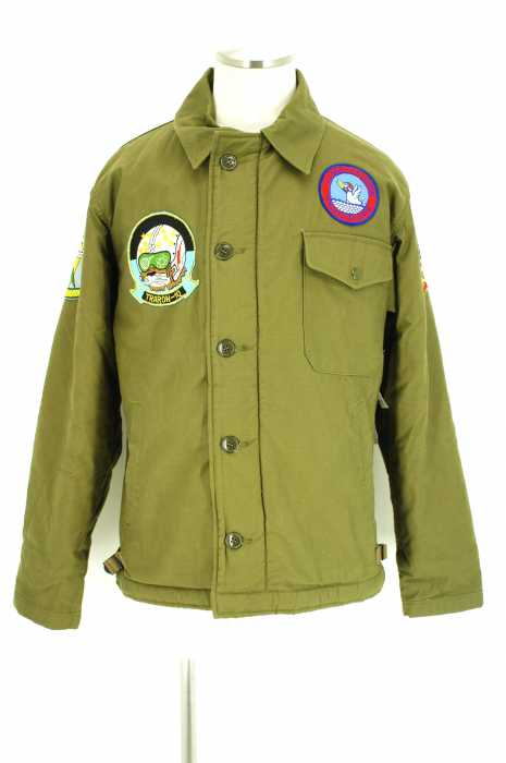 BUZZ RICKSONS （バズリクソンズ） BR12291 TYPE A-2 DECK JACKET パッチモデル メンズ アウター