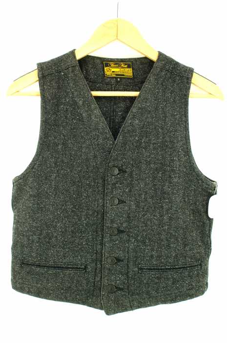 BEARFOOT（ベアフット） HERRINGBONE WORK VEST メンズ トップス