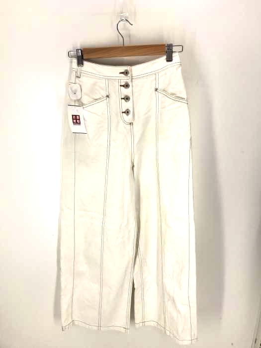 ROSSO URBAN RESEARCH（ロッソアーバンリサーチ） デニムバギーパンツ ボタンフライ レディース パンツ