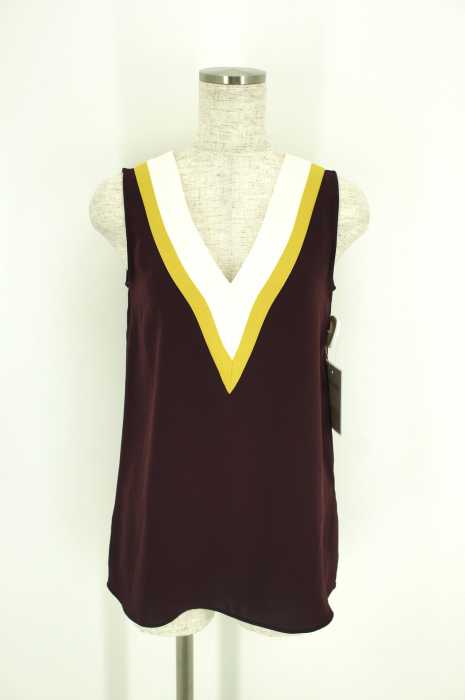 ZARA （ザラ） ノースリーブVネックトップス レディース トップス