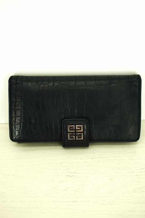 GIVENCHY （ジバンシィ） ロゴ入り長財布 ウォレット メンズ ファッション雑貨