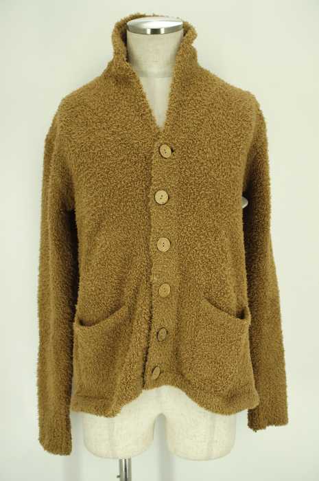 BARE FOOT DREAMS （ベアフットドリームス） 584 CC Men’s School swtr camel　ボアカーディガン メンズ トップス