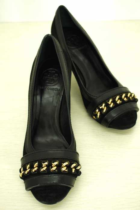 TORY BURCH (トリーバーチ) チェーンデザインヒールパンプス レディース シューズ