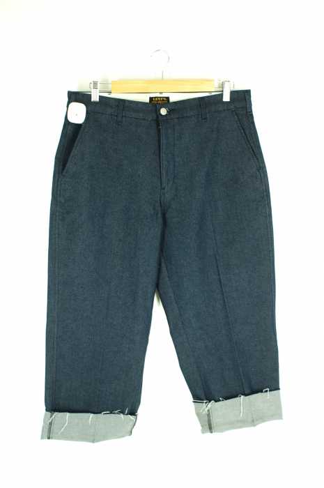 Levi's STA-PREST（リーバイス スタプレ） ワイドレッグ カットオフ ストレートパンツ メンズ パンツ