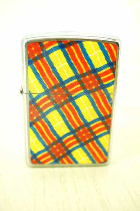 ZIPPO(ジッポ) チェック柄 ライター メンズ ファッション雑貨