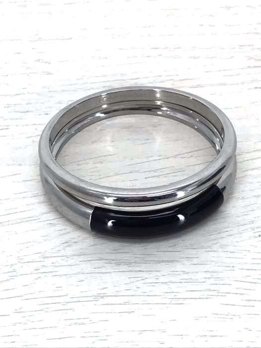 ck Calvin Klein（シーケーカルバンクライン） 2連バングル レディース アクセサリー