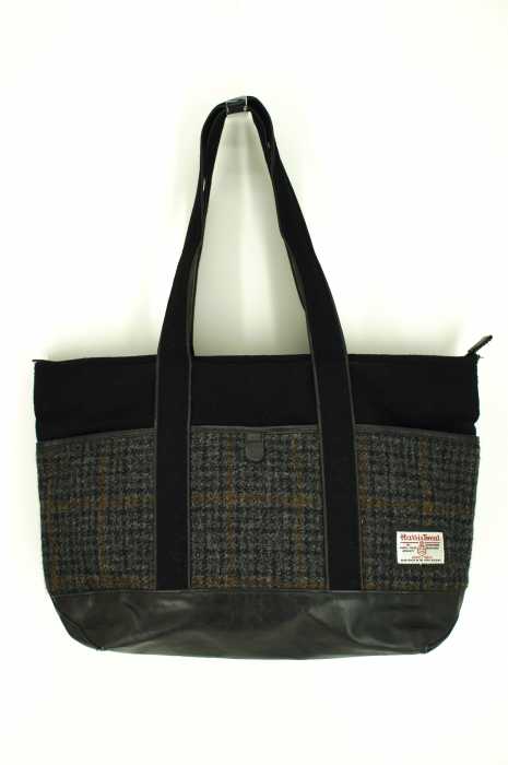 RAGEBLUE （レイジブルー） HARRIS TWEED　切替トートバッグ メンズ バッグ