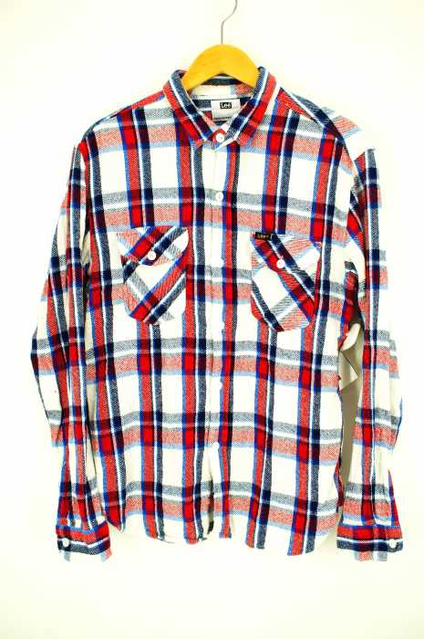 Lee (リー) LT0624 ツイルフランネルチェックワークシャツ メンズ トップス