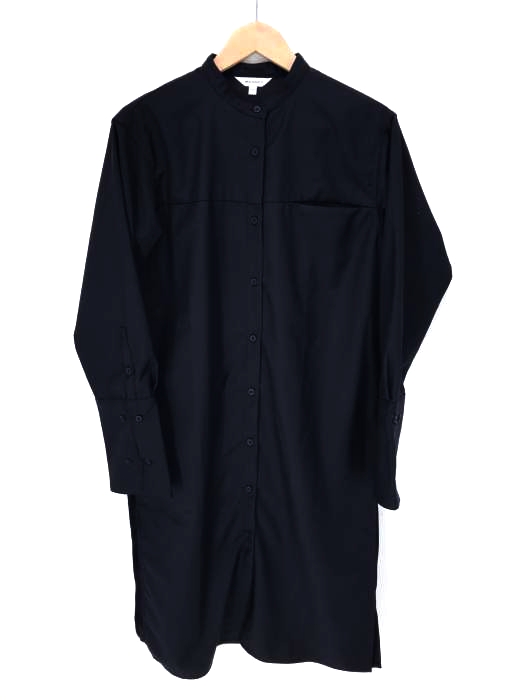 moussy(マウジー) STAND COLLAR SHIRT スタンドカラーサイドスリットシャツ レディース ワンピース