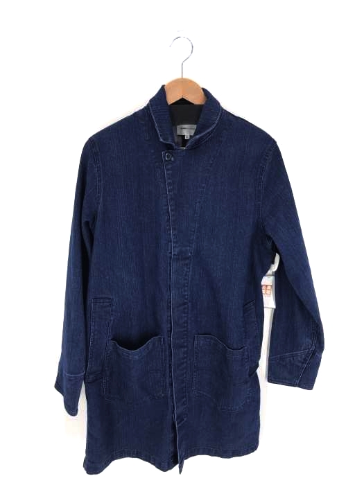 EMMA CLOTHES（エマクローズ） LINEN×COTTONストレッチデニムショップコート メンズ アウター