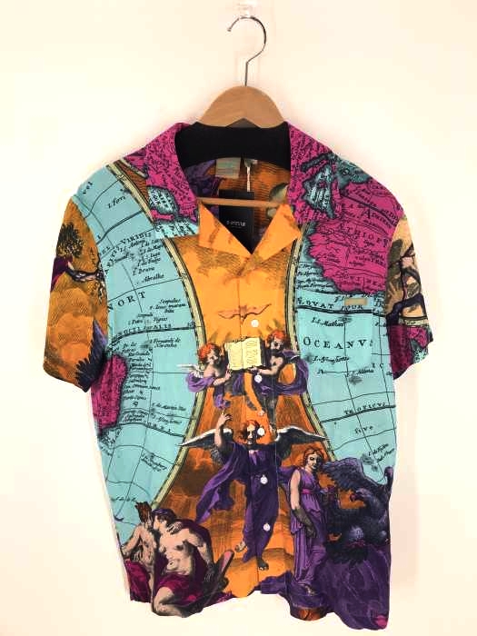 GUESS JEANS(ゲスジーンズ) All Gone Camp shirt メンズ トップス