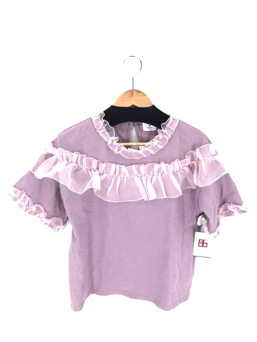 merry jenny（メリージェニー） いそざいフリルTシャツ レディース トップス