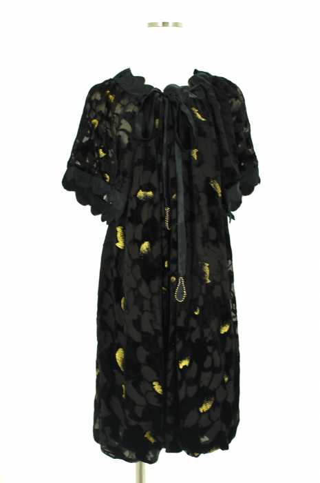 TSUMORI CHISATO （ツモリチサト） ネコスぺベルベット 総柄ワンピース レディース ワンピース