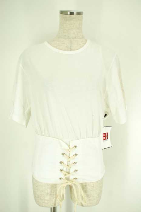 ZARA （ザラ） コルセットデザイン カットソー レディース トップス