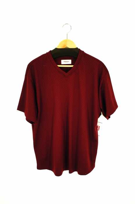 FEAR OF GOD ESSENTIALS(フェイアーオブゴッド エッセンシャルズ) メッシュカットソー BACK LOGO MESH TEE メンズ トップス