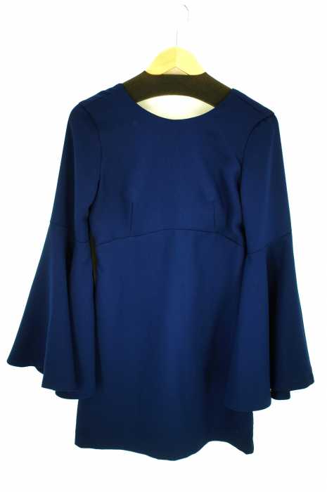 ZARA trafaluc（ザラトラファルック） バックVネックフレアスリーブワンピース レディース ワンピース