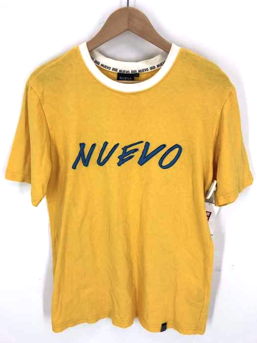 NUEVO(ヌエボ) クルーネックロゴTシャツ メンズ トップス