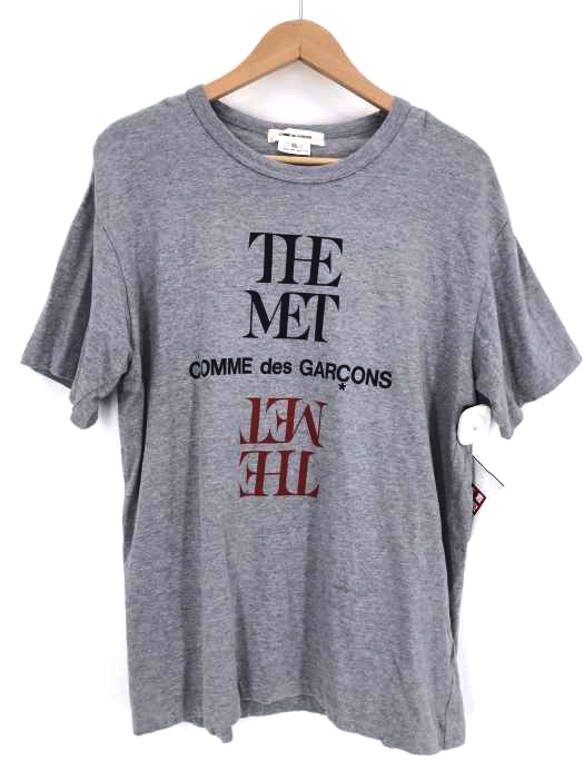 COMME des GARCONS（コムデギャルソン） comme des garcons the met ロゴTシャツ AD2017 メンズ トップス