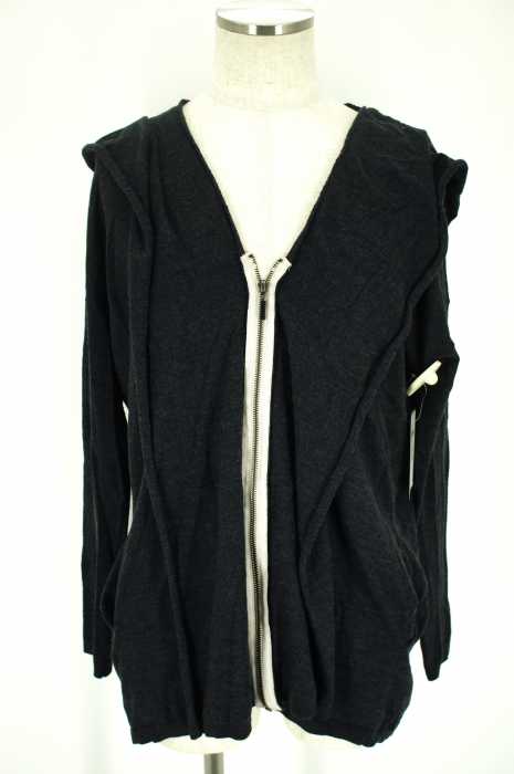 JIL SANDER （ジルサンダー） ジップ反転 フーデッドパーカー メンズ トップス