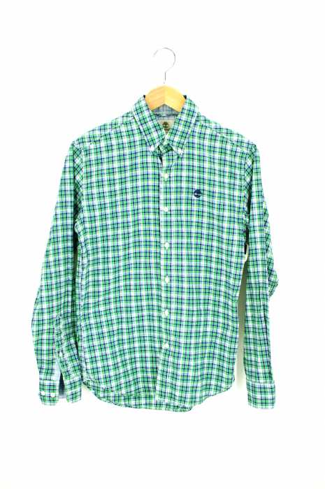 Timberland （ティンバーランド） チェック柄ボタンダウンシャツ メンズ トップス