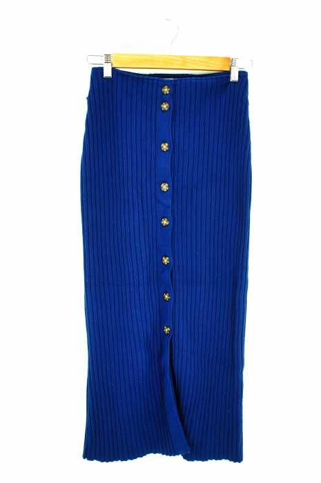 moussy （マウジー） スカート ロング RIB KNIT LONG SKIRT ニット レディース スカート