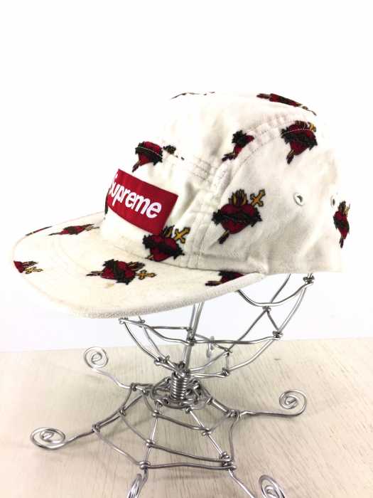 Supreme（シュプリーム） Sacred Hearts Camp Cap サクレッドハート柄BOXロゴキャンプキャップ メンズ 帽子