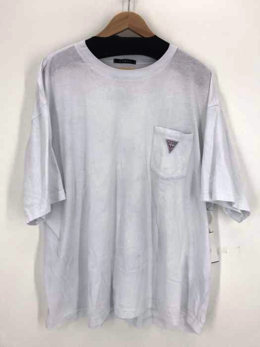 GUESS（ゲス） ロゴ クルーネック カットソー メンズ トップス