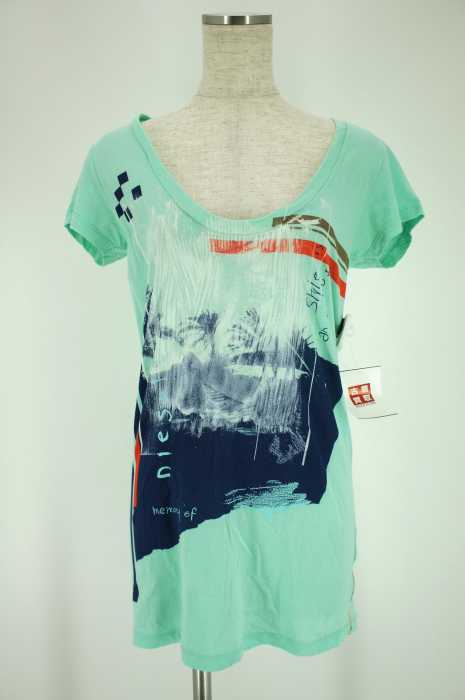 DIESEL （ディーゼル） プリントTシャツ レディース トップス