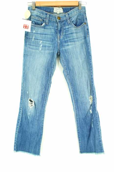 CURRENT ELLIOTT (カレントエリオット) THE KICK JEAN Blue Ocean デニムパンツ レディース パンツ