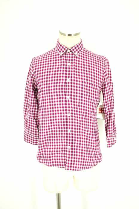 nano universe (ナノユニバース) チェック柄コットンボタンダウンシャツ メンズ トップス