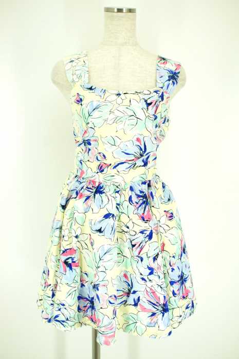 Snidel スナイデル サマーフラワーワンピース レディース ワンピース ブランド古着買取販売バズストア Snidel スナイデル サマーフラワーワンピース レディース ワンピース ブランド古着買取販売バズストア