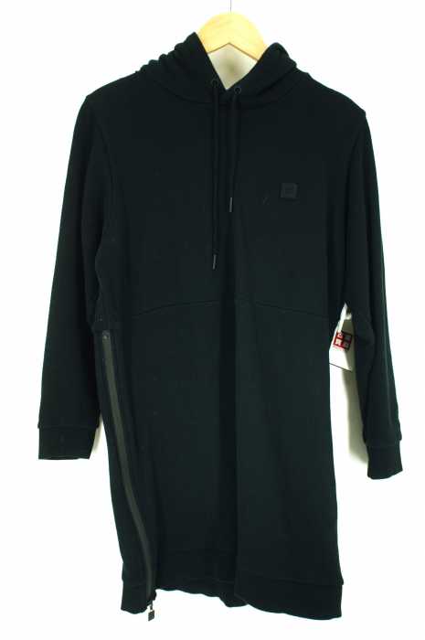 E hyphen world gallery × FILA (イーハイフンワールドギャラリー フィラ) 30/10裏毛パーカーワンピース レディース ワンピース