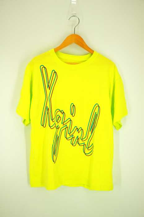X-girl （エックスガール） LAYERED CHEWY LOGO S/S レディース トップス