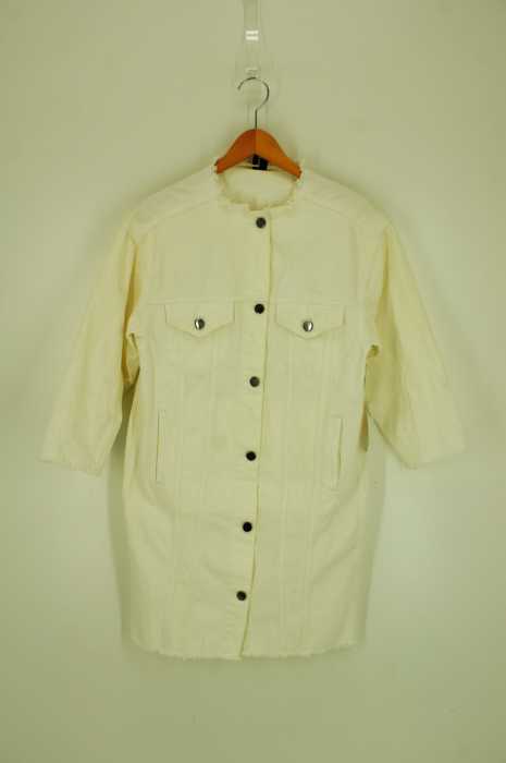 TOP SHOP(トップショップ) 白デニムジャケット ワンピース レディース アウター
