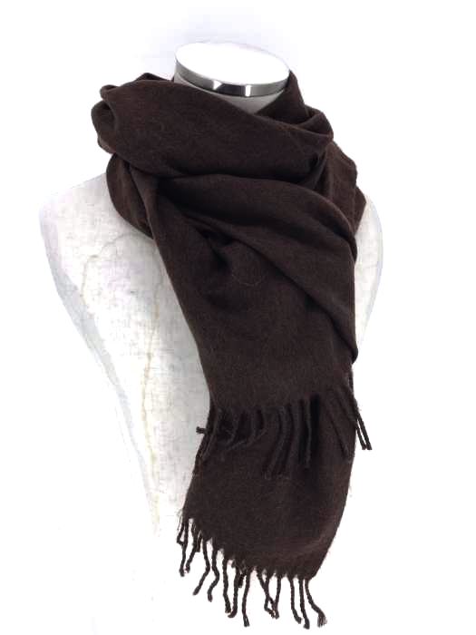 Yohji Yamamoto（ヨウジヤマモト） フリンジウールマフラー レディース ファッション雑貨